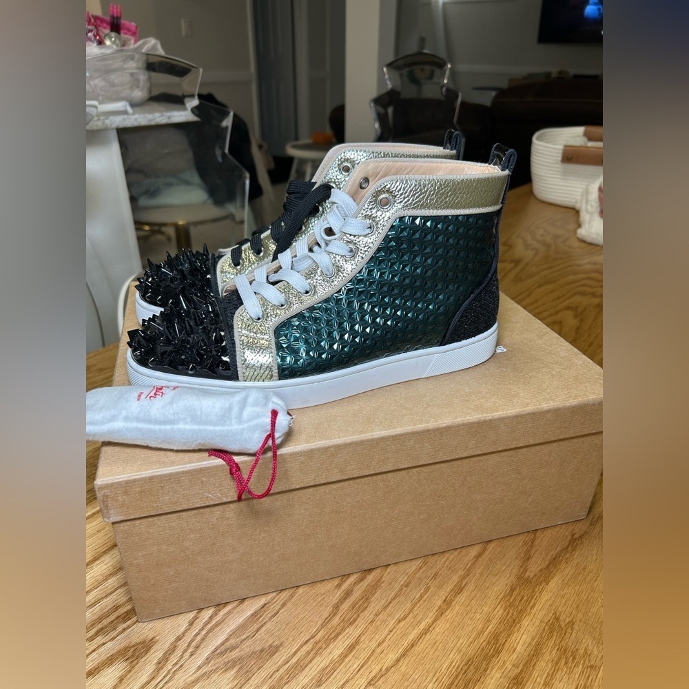 Authentic Christian Louboutin Men’s Designer Sneakers - Picture 4 of 6